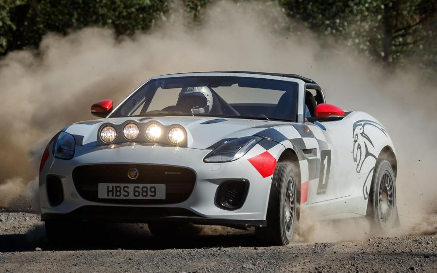 Jaguar F-Type Convertible Rally '2018